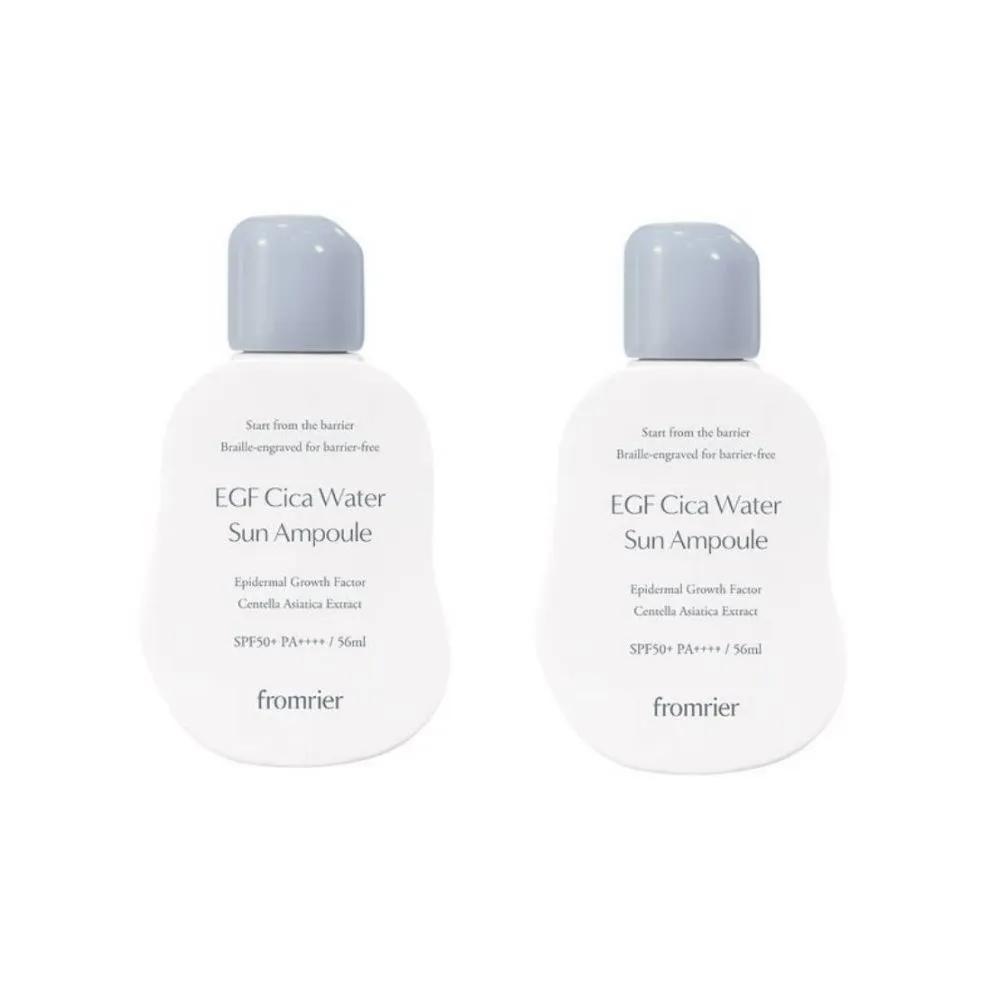 Fromrier EGF Cica Water Sun Ampoule 56ml x 2