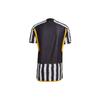 Adidas Juventus Soccer Jerseys Men's Black Moderate Straight Fit HR8248