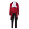 Manteau queue-de-pie médiéval 2022 avec bordure dorée pour Halloween