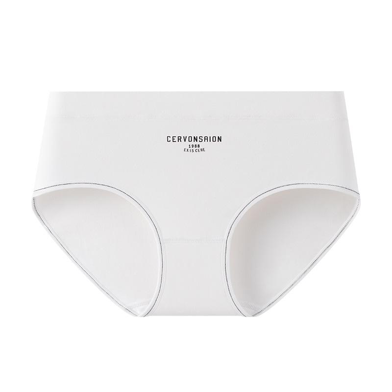 

10A Антибактериальные женские трусики средней посадки с принтом из чистого хлопка L