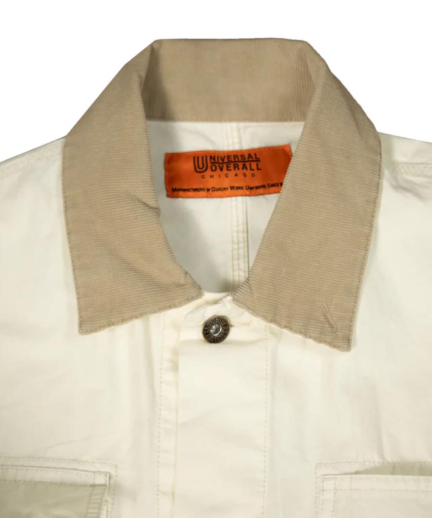 Universal Overall [Japan Collection] Ox Field Jacket (Garment Dye) Off White