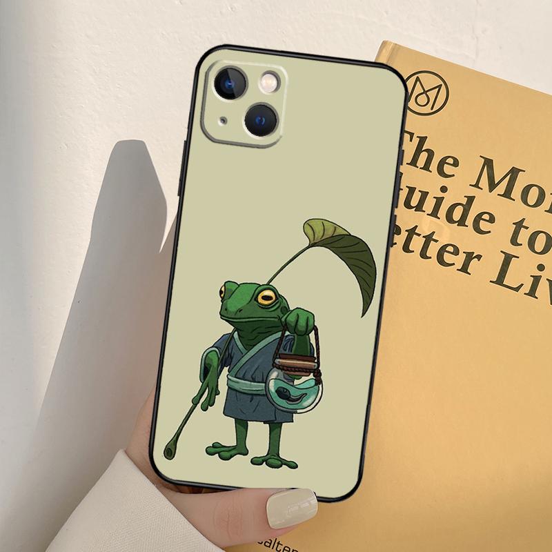 Cute Mouse Axolotl Frog Wizard Phone Case For iPhone 17 16 15 14 11 12 13 Pro Max mini XR 16e 15 16 Plus 17 Air Full Cover