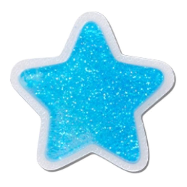 Crocs Star Pattern TPU Shoe Accessories Unisex Blue