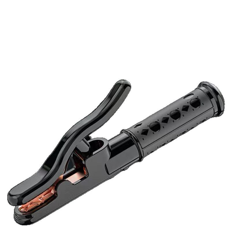 500A King Kong Non-Scalding Heavy Duty Welding Electrode Holder, Thickened Black Clamp for Industrial Use