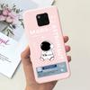 For Huawei Mate 20 Pro Case Soft Silicone Back Cover Black Cat Moon Night Funda For Huawei Mate 20 Mate20 Pro 20pro Coque Capas