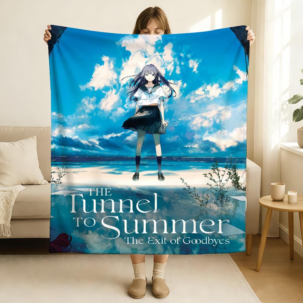 The Tunnel to Summer, the Exit of Goodbyes Blanket Soft and Skin Friendly For Couch Bed Napping Bedspread All Seasons Comforter
