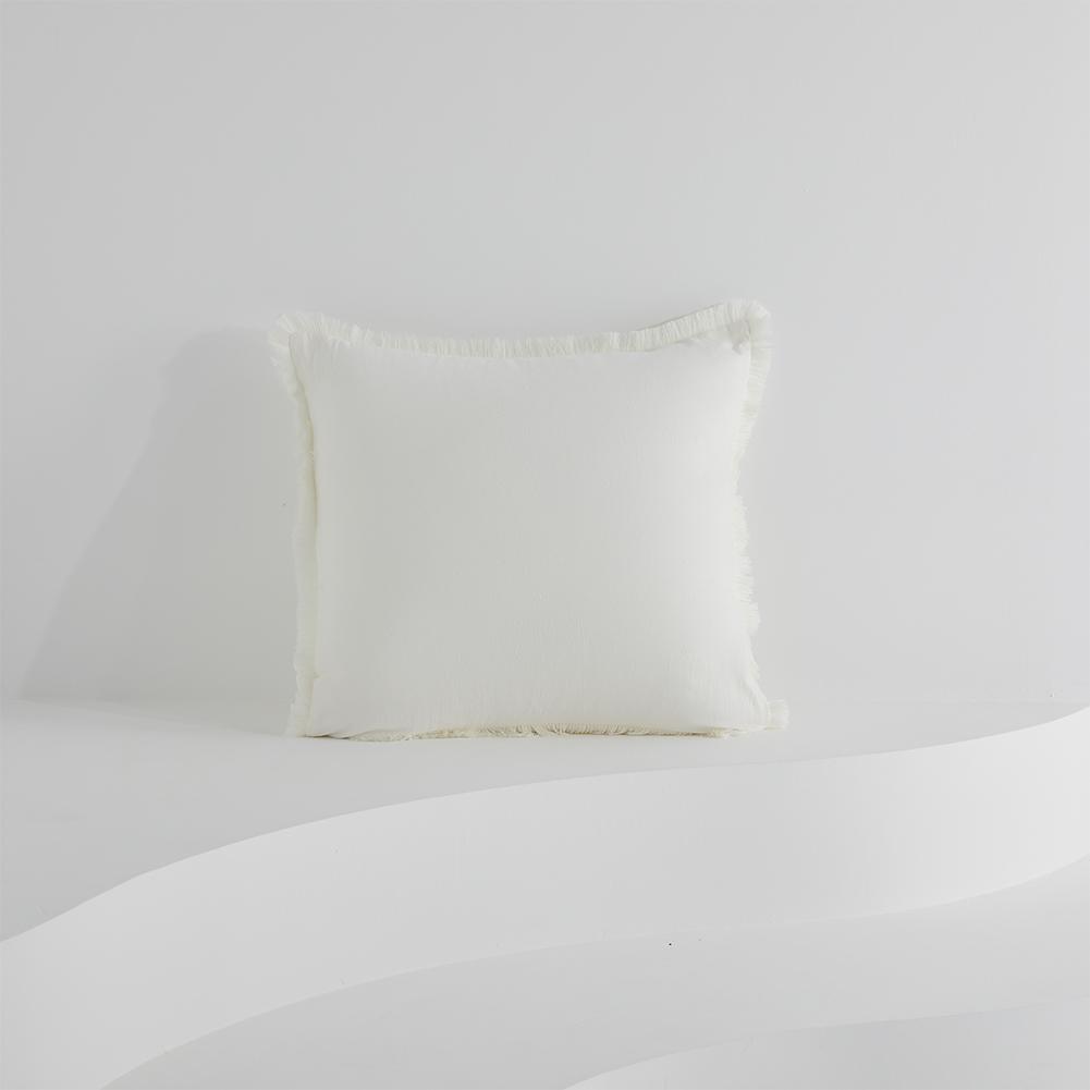 1PC Nuan Series Solid Cotton Cushion Cover Sofa Bed Pillowcases Living Room Bedroom Home Decoration