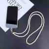 Anti Loss Pearl Crossbody Mobile Phone Chain Portable Pearl Strap Phone Chain  Mobile Phone Pendant