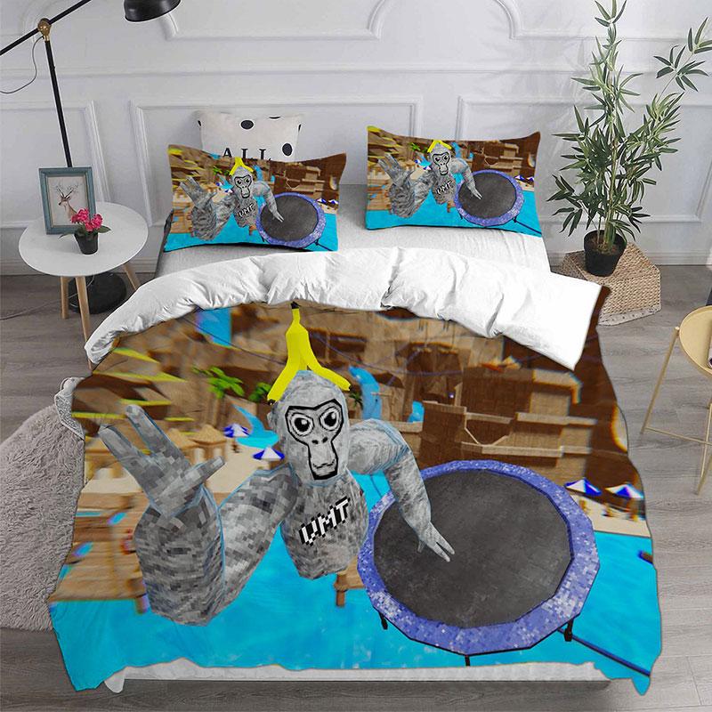 New Fashion Game G-Gorilla Tag Bedding Sets Comforter Quilt Bed Cover Duvet Cover Pillow Case 2-3 Pieces Sets Bedroom Decoration