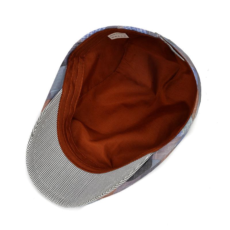 Womens Mens Teens Beret Flat Newsboy Hat Adjustable Irish Cabbie Gatsby Cap Breathable Driving Hunting Hat