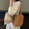 Classic Summer Beach Women Shoulder Bag Versatile Straw Woven Tote Bag Large Capacity Shopper Commuting Bags Handbag and Purse