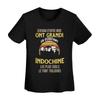 Indochine Band Logo TShirt Women Short Sleeve T Shirts Round Neck Clothes Cotton Summer Tees Streetwear