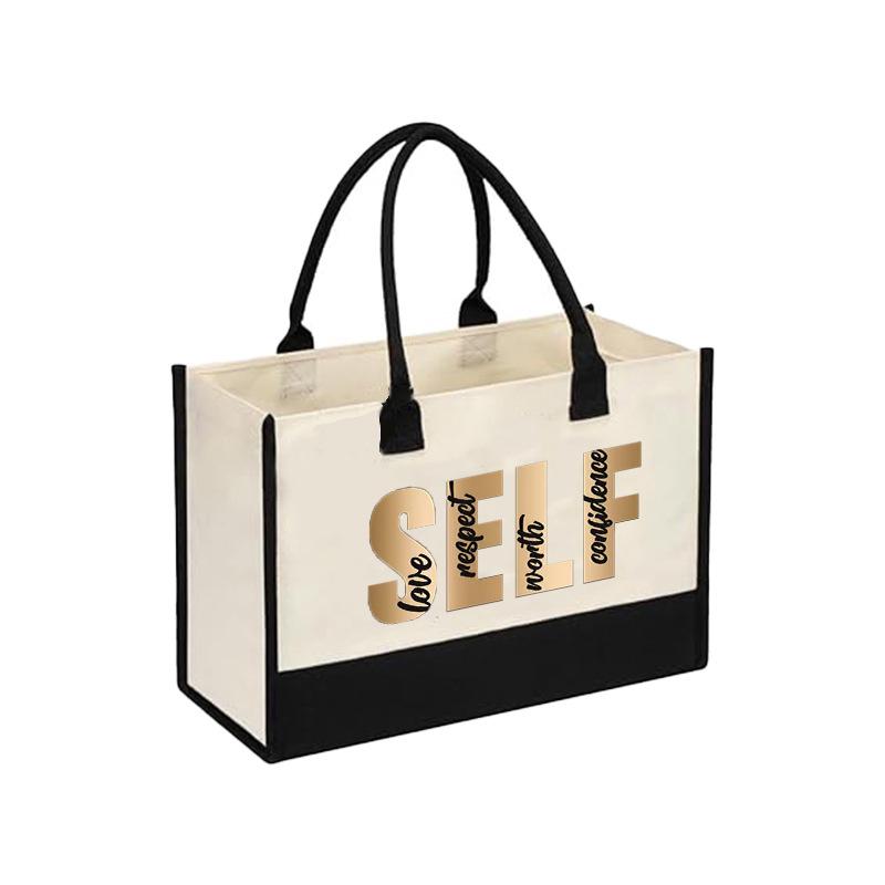 Eco-Friendly Large Canvas Travel Tote for Women