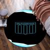 Racing Team Emblem Round Rug for Livingroom,Bedroom, Palyroom, Chair Rug, Area rug, Circle Carpet, Large Size Fan Christmas gift