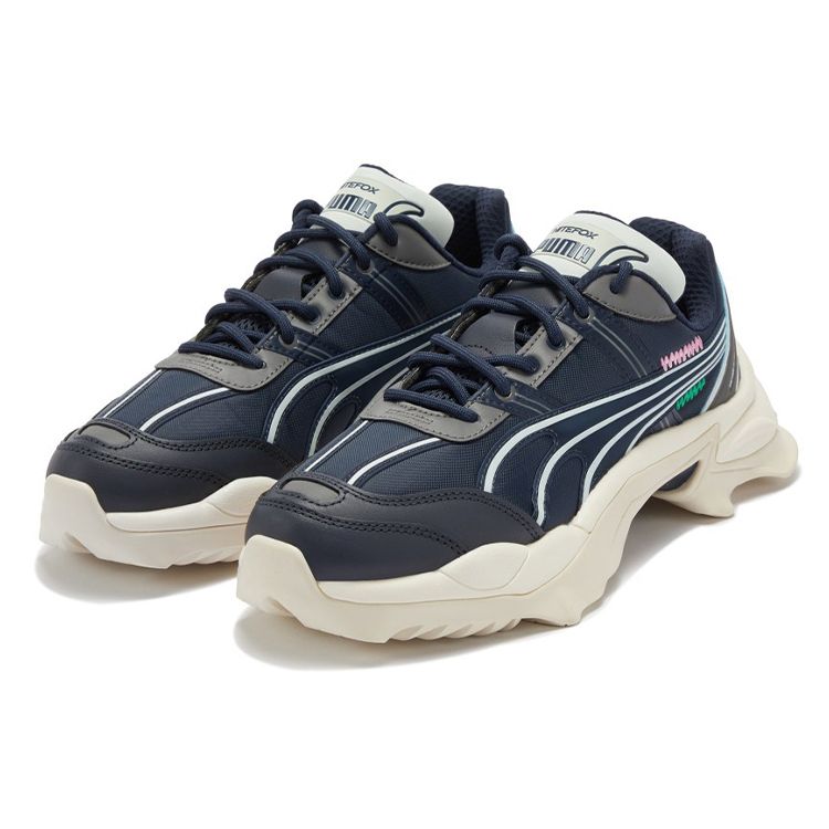 Puma Nitefox MMQ Unisex Navy White 385530-01