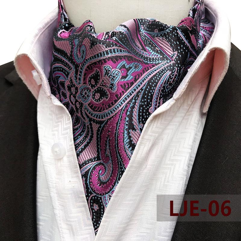 Tie Fashion Large Pattern Scarf Tie Men'S Scarf