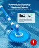 VEVOR Suction Pool Cleaner, Automatic Pool Vacuum Cleaner, Suction Side Automatic Pool Cleaner, Suction Vacuum Pool Sweeper with 12 Hoses