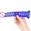 Transparent Dragon Scale Crystal Dildo & Anal Plug for Men and Women