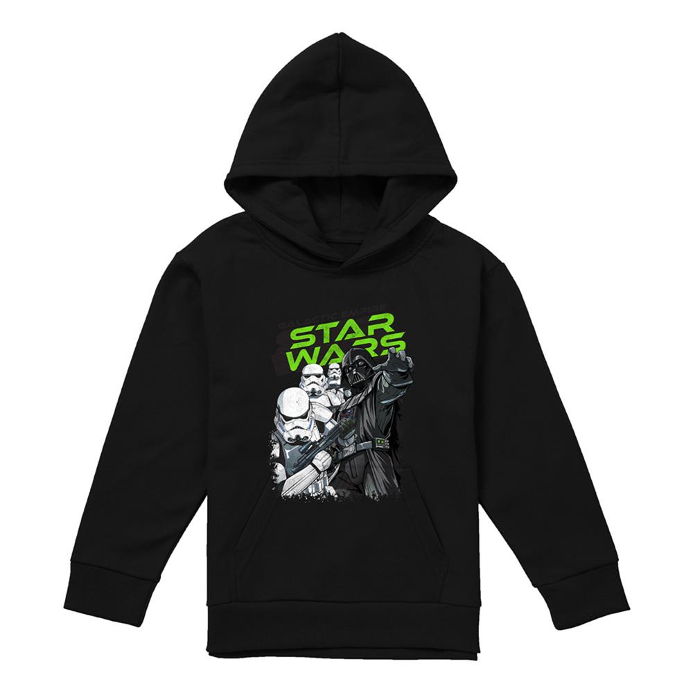Star Wars: Return Of The Jedi Childrens/Kids Galactic Empire Darth Vader Sketch Hoodie