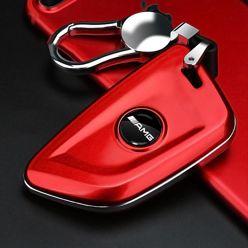 Car Lock Keyhole Stickers Door Lock Protect Car Stickers For Mercedes Benz AMG W212 W205 W246 W177 W176 W213 GLC GLE GLS ML Welcome Laser Logo Lamp
