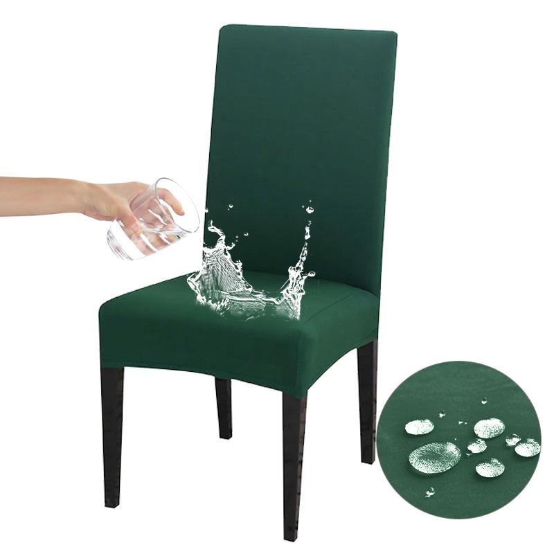Waterproof Solid  Stretch Chair Covers  Universal Dimensions