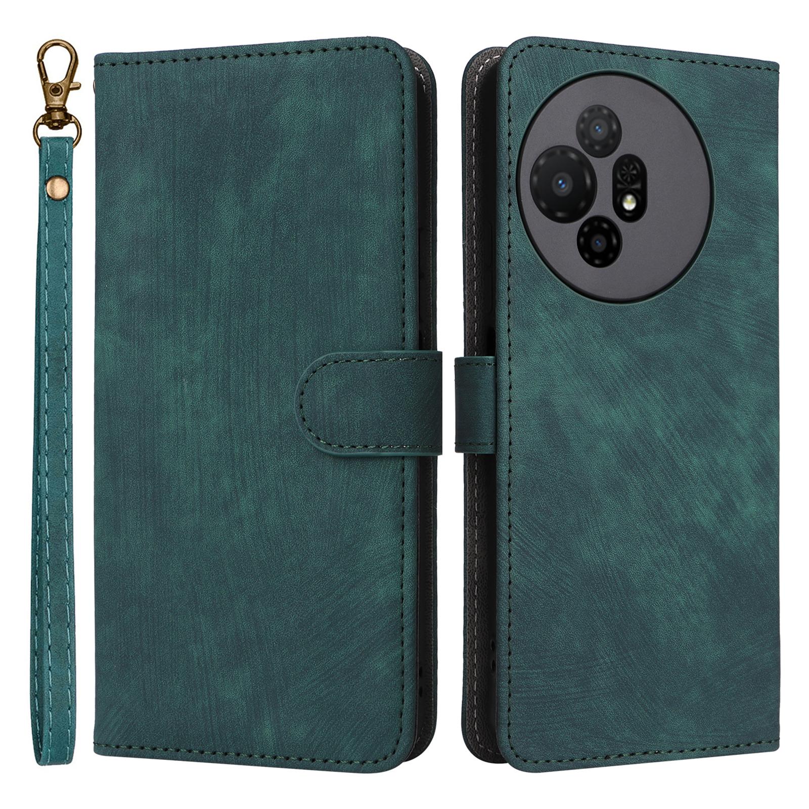 

Для TCL 50 XL 5G Чехол Блокировка RFID Кожаный Кошелек Подставка Функция Чехол для телефона Green