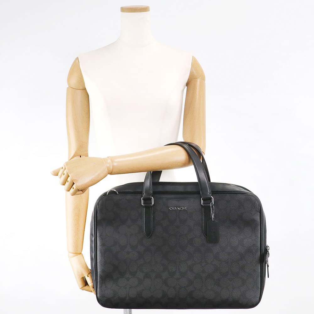 Shoulder bag briefcase C8172 QBN3A 2way A4 compatible signature [Coach] men's [item]