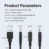 High Speed USB Cable For Canon Brother Hp Epson Samsung Lenovo 3D Label Printer Scanner Electronic Piano Organ Type A To B 3m 5m