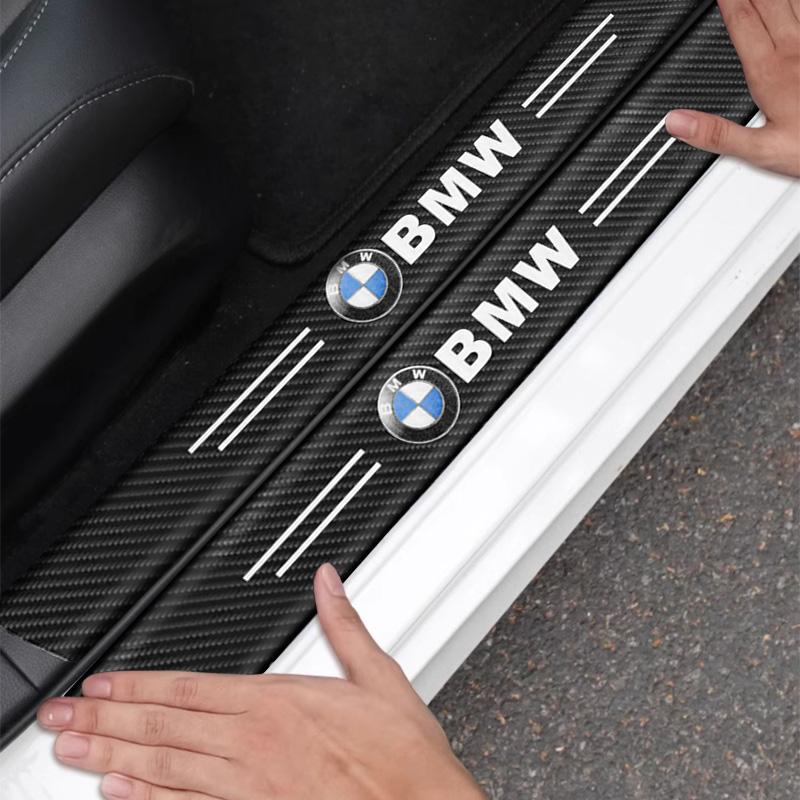 Auto Türschwellen Schutzaufkleber Kratzfest Wasserdicht Aufkleber für BMW M E92 E87 F10 F20 F30 X3 X5 i3 ix3 E46 E90 E39 E60