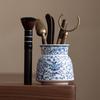 Suet Jade Tangled Lotus Ceramic Tea Ceremony Six Gentlemen Kung Fu Tea Set Tea Accessories Tea Making Tools Tea Knife Tea Clip