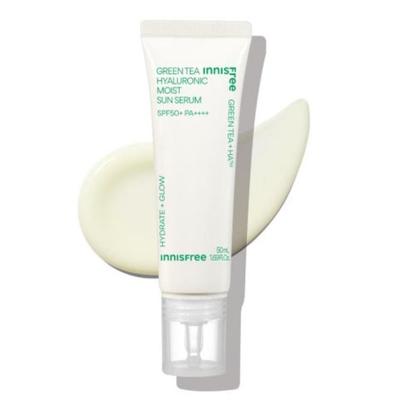 Hydratačné a upokojujúce sérum na ochranu pred UV žiarením so zeleným čajom SPF | 50 ml | Ochrana pred UV žiarením