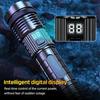 1200LM Super Bright Zoom LED Flashlight 5 Modes USB Rechargeable Tactical Lantern Outdoor Camping Fishing Torch With Power Bank