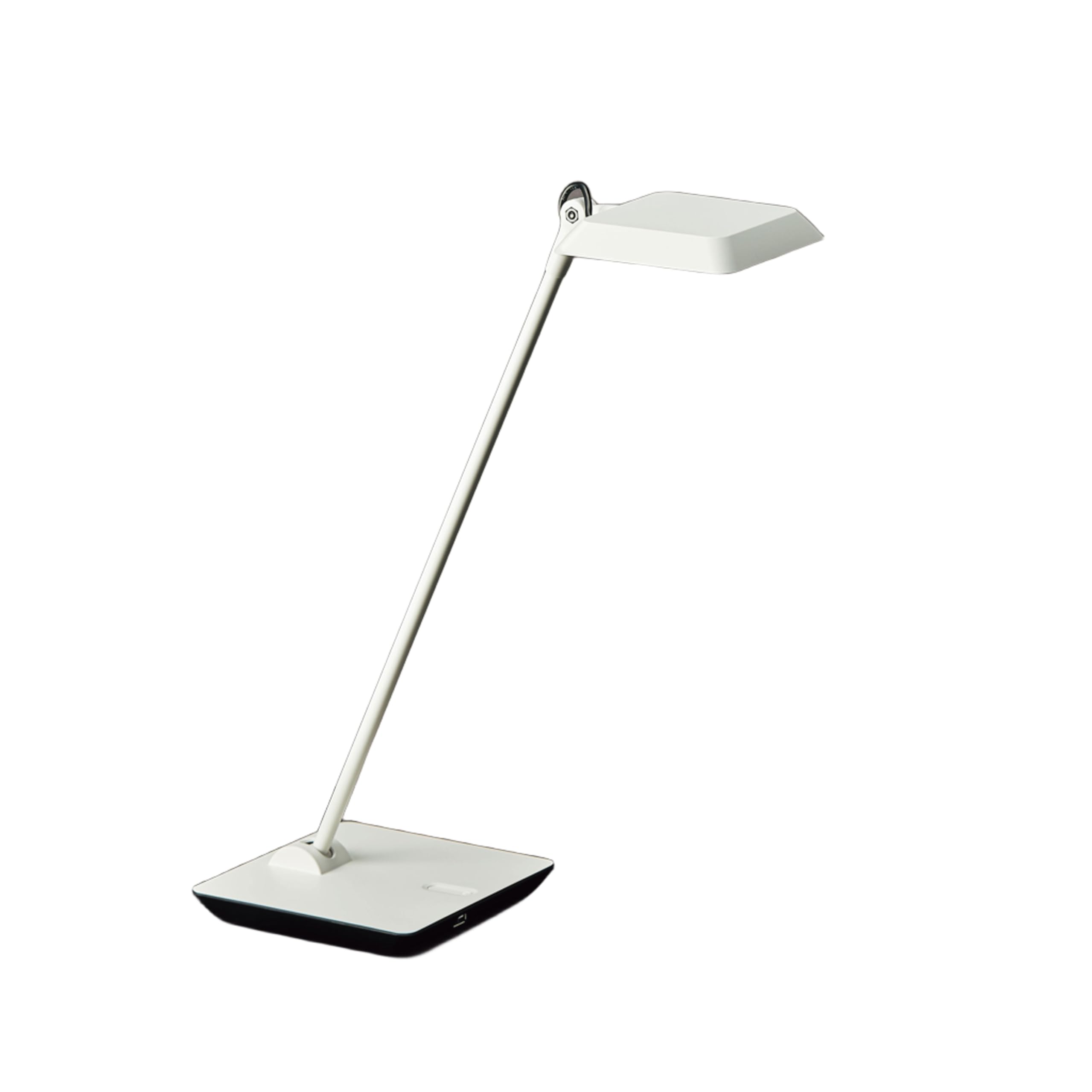 

Yamada Lighting Z-Light with USB Port, High Color Rendering LED, Beautiful Skin Tones, Ra90, White, Z-G4000USB W, Shade Width 112.5 x 112.5 mm, Base