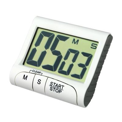 Portable Digital Countdown Timer Clock Large LCD Screen Alarm for Kitchen Cook