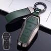 Sophisticated Design Zinc Alloy And Leather Car Key Cover for BYD For Tang