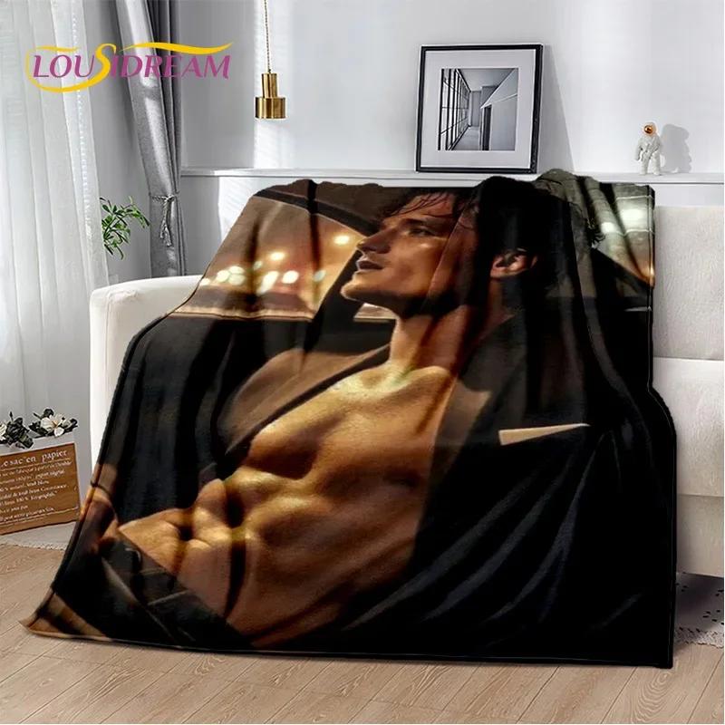 3D Handsome Josh Hutcherson Star Soft Flannel Blanket for Beds Bedroom Sofa Picnic,Throw Blanket for Cover Outdoors Leisure Gift