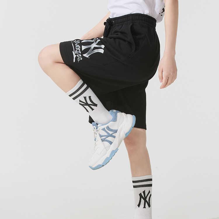 New MLB New York Yankees Casual Shorts Unisex Black 3ASPB0253-50BKS