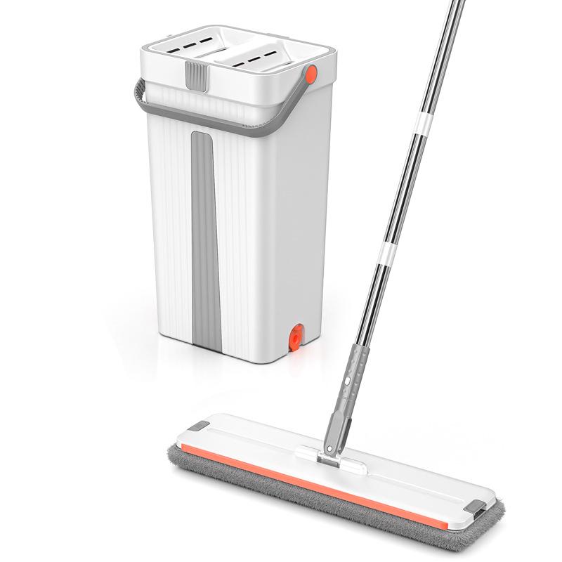 2023 Hands-Free Flat Mop with Squeegee – One-Wipe Clean for Your Home