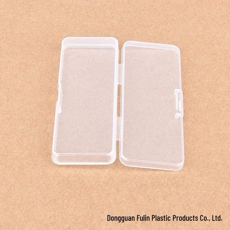 Transparent 88x35x13mm PP Rectangular Small Plastic Storage Box