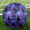 1pc Galactic Cat Garden Size 5 Soccer Ball Professional Match Training Football Indoor &Outdoor Sports Ball Lightweight Durable C6560