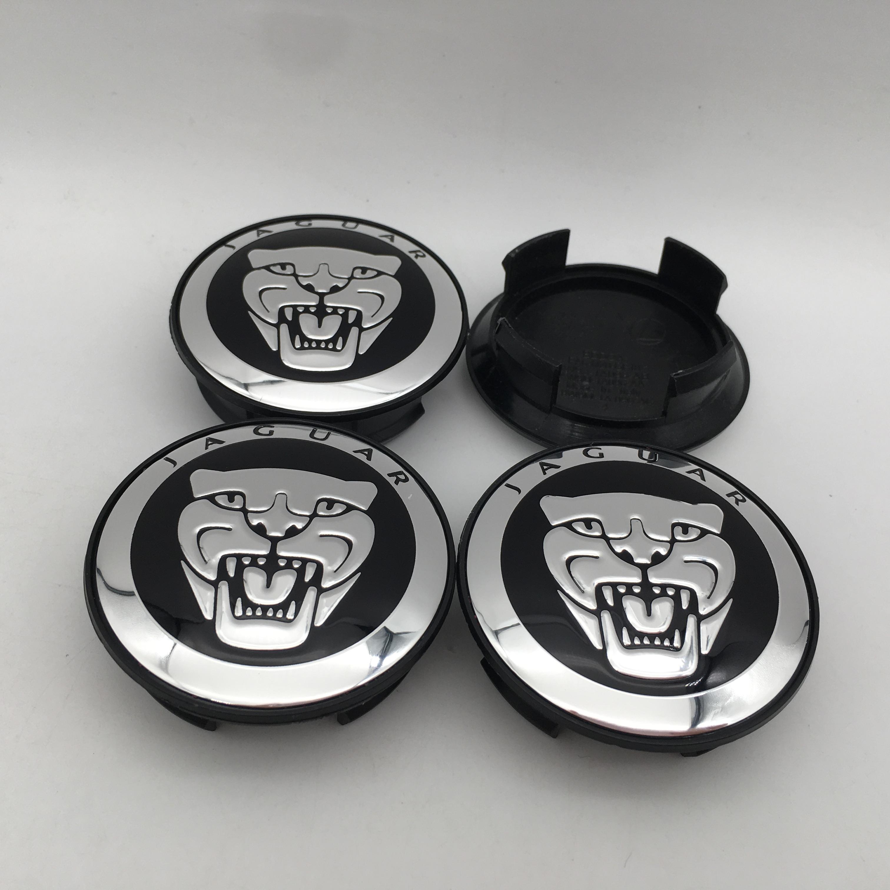 

40pcs 3D 58mm For Car emblem Wheel hub Center Cap Badge covers sticker Decals Styling accessories