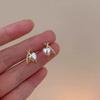 Imitation Pearl Earrings For Women Jewelry Fashion Cross Love Heart Stud Ear Jewelry Trending Luxury Women's Heart Stud Earrings