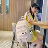 Schoolbag Daily Commute High Value Large Capacity Backpack Fashion Trend Junior High School College Student Schoolbag Simple Backpack