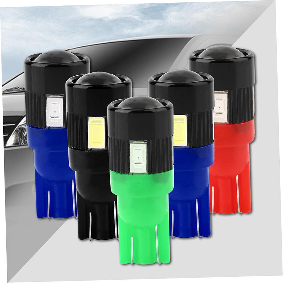 2 PCS T10 W5W LED Bulbs Canbus Error Free 12V 6500K White Car