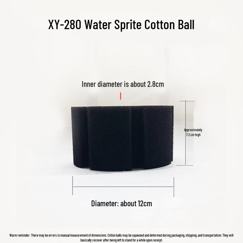 Xinyou Water Fairy Biochemical Filter Cotton: Yellow, Green, Black Replacement for Fish Tank