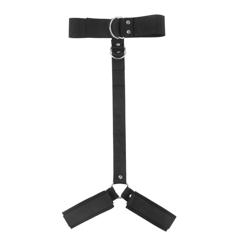 Back Handcuff Sex Toy SM Restraint Collar Fetish Adjustable Handcuffs Couple Bondage Women Erotic Restraint Sex Product Set