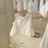 Cute Girls Summer Vest And Camisole Two Piece Set Stylish Toddler Baby Outfit Clothes For Warm Weather
