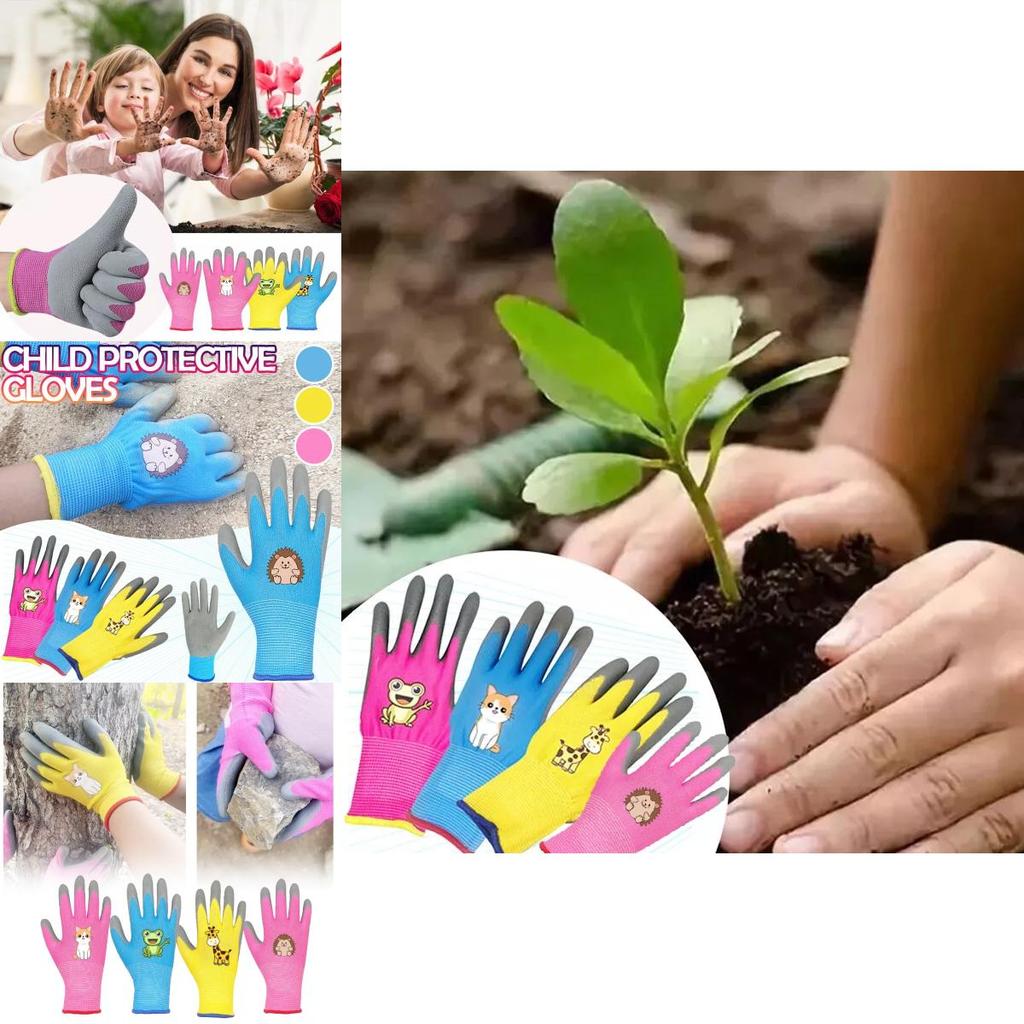 Rękawice ochronne dla dzieci do ogrodnictwa Bezpieczne i wygodne rękawice dla dzieci