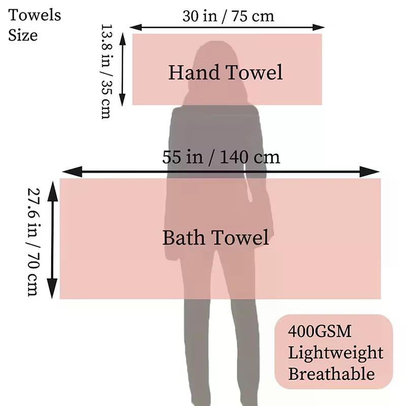 Cute 2-Piece Capybara Face Towel Set, Extra Soft Coral Fleece, 34x74 Inch Towel And 70x140 Inch Bath Towel