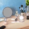 20 Pezzi Lente Specchio Forma Ovale per Specchio Trucco Fai da Te Mini Piccolo Ovale Lente Trasparente Uso Portatile Artigianato Regalo